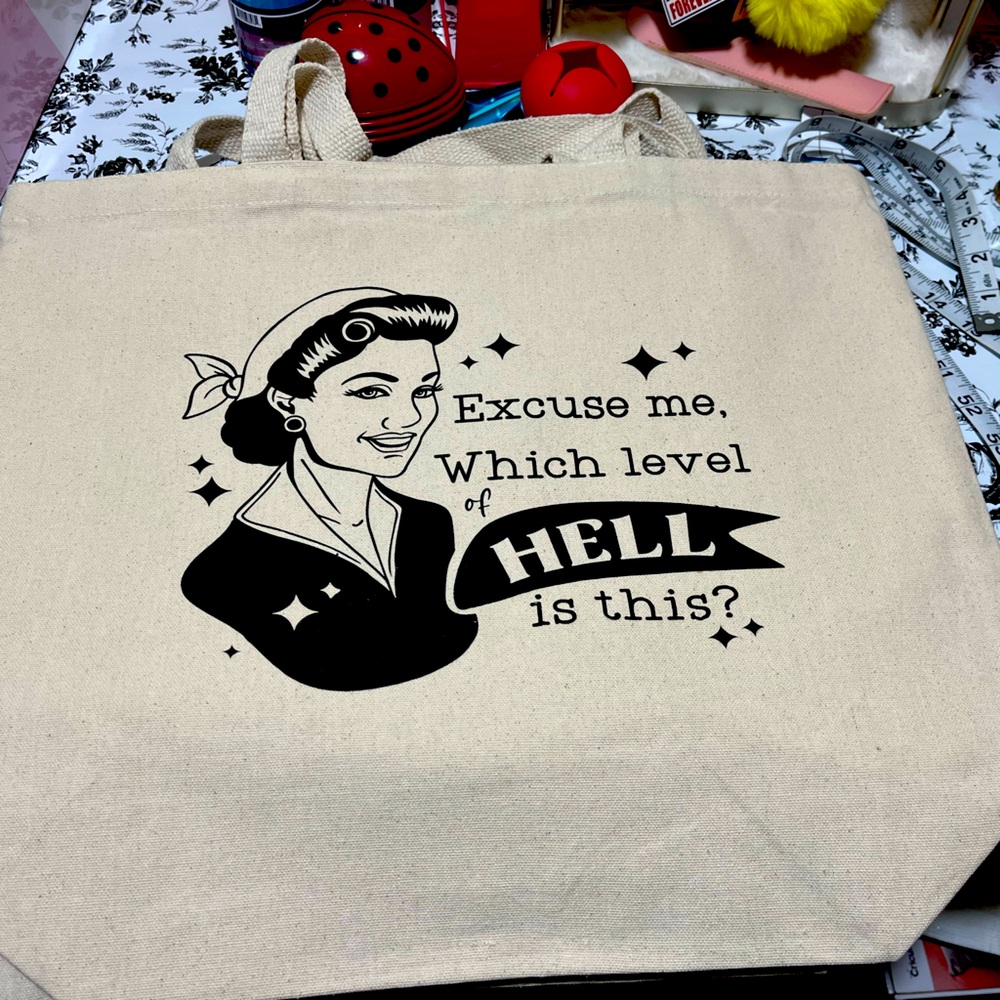 Canvas tote bag